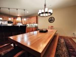 Breakfast Bar and Dining Room 